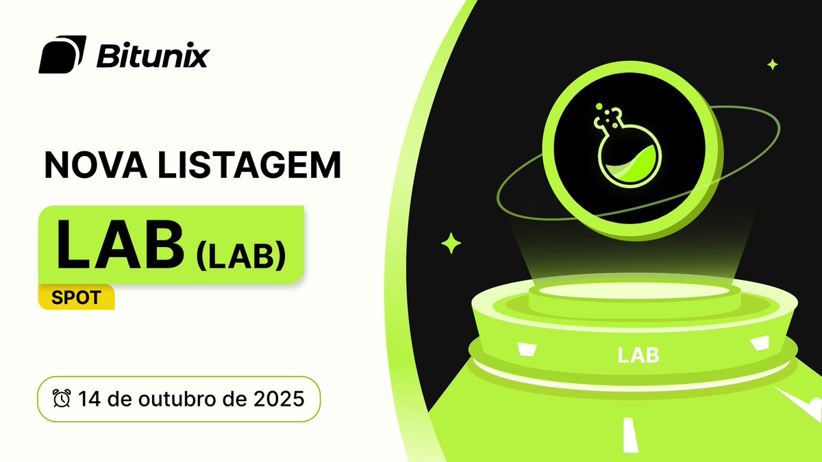 BitunixPT's tweet image. 🚨ALERTA NOVA LISTAGEM🚨
Anunciamos que o token $LAB já se encontra disponível para negociação em spot na #Bitunix
Como comprar em spot👉short.bitunixads.com/jSWpb67S
Saiba mais👉short.bitunixads.com/E2l0aB0n