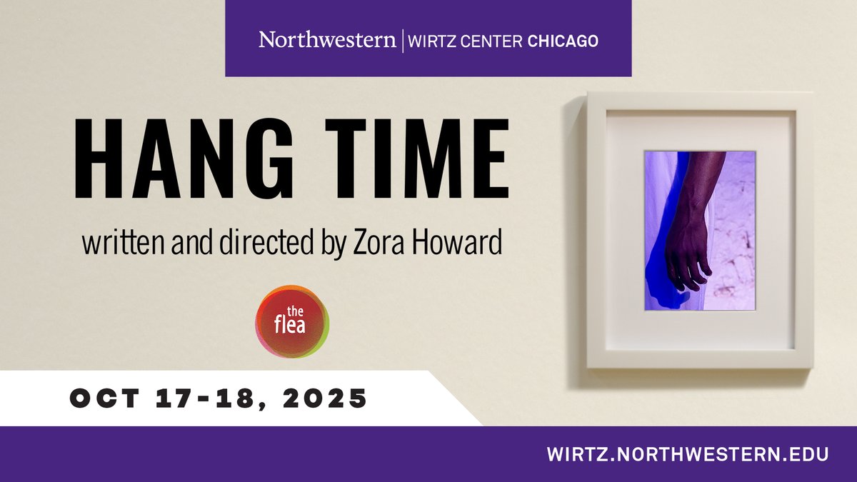 Chicago! My play HANG TIME will be at the Northwestern Wirtz Center, this weekend ONLY - Fri, Nov 17 (7:30pm) and Sat, Nov 18 (2pm)! Tickets and more info here:

wirtz.northwestern.edu/hang-time/

Tell the village, tell your mama an em, tell everyone! You don't want to miss it