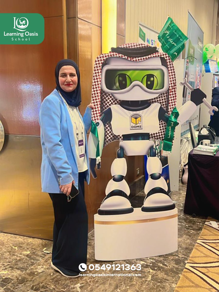 Learning_Oasis_'s tweet image. 📞 Connect with us: +966 54 912 1363

#LearningOasis #LOISExperience #15YearsOfExcellence #FutureStartsHere
#STEMConference