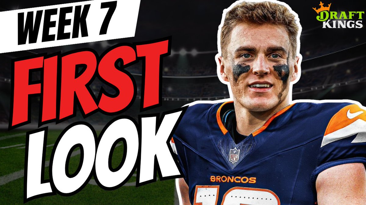 New Video 🚨

DraftKings - Week 7 First Look

📺: youtu.be/FrLGmC7IeWc