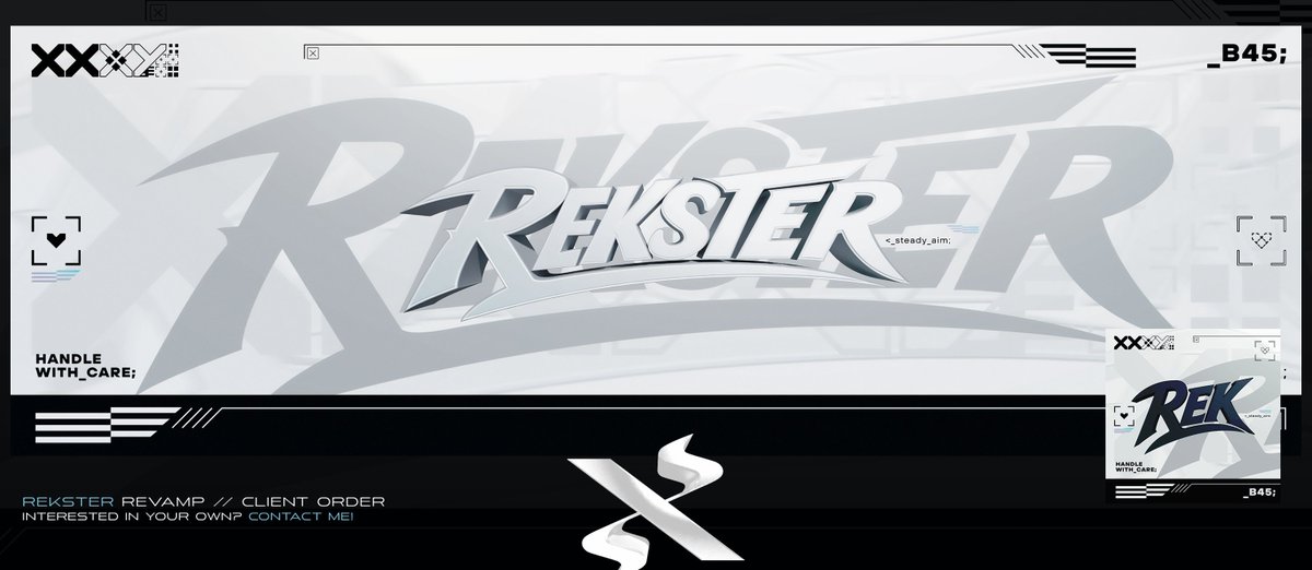 xerohdzn's tweet photo. Revamp for @LetMeReK
HD: https://t.co/PHCd6xrRlw
Inspired by #Printstream from #CS2
$10 Headers until Nov 1st - See quoted tweet for details
https://t.co/ydcmkAy27I https://t.co/WoCSHzazMF