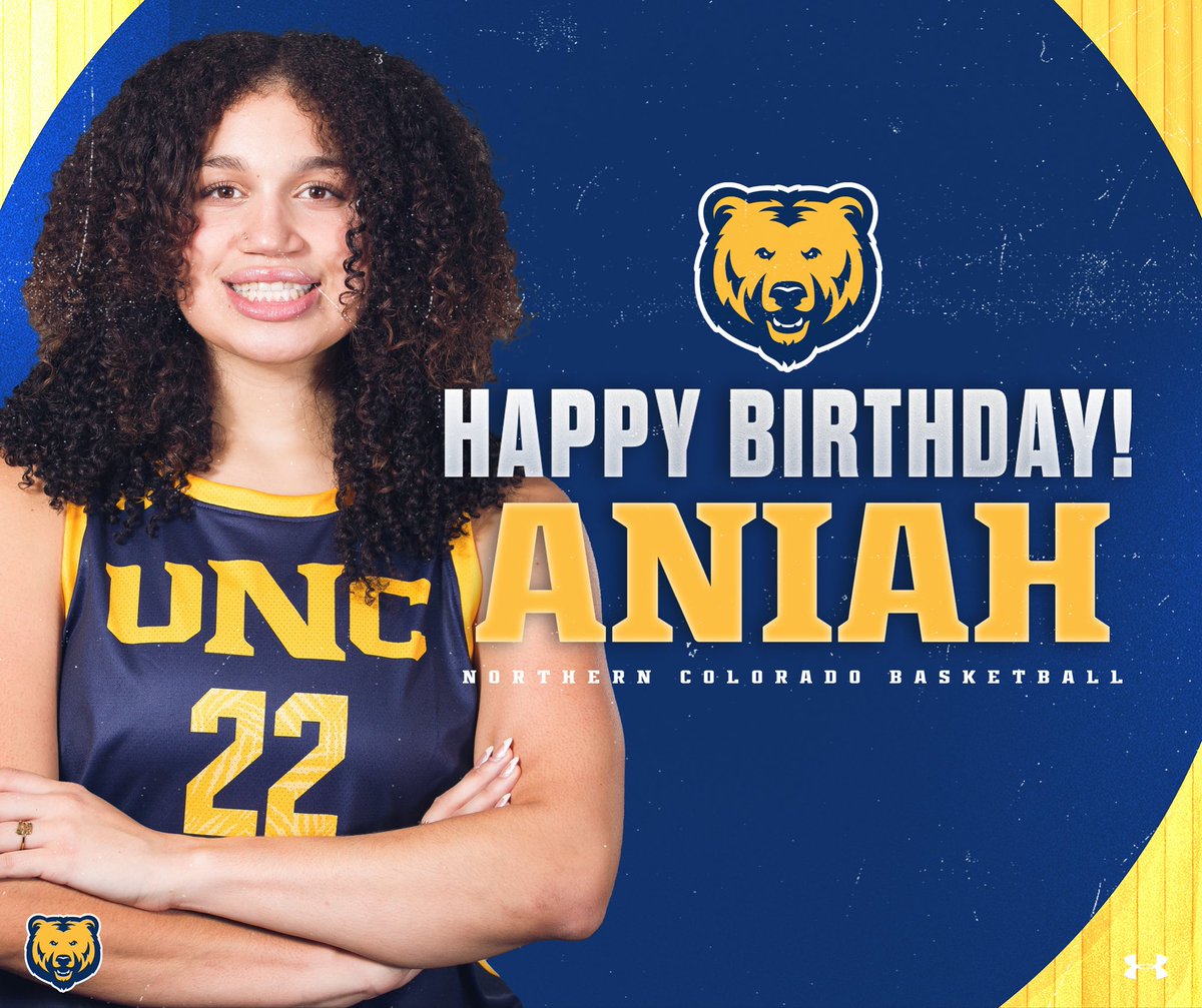 You know what day it is? A 🐻🏀 BIRTHDAY!!! We hope you have an awesome day <a href="/AniahHall1/">Aniah J. Hall</a> 🎂🥳🎂🥳 #BearCountry