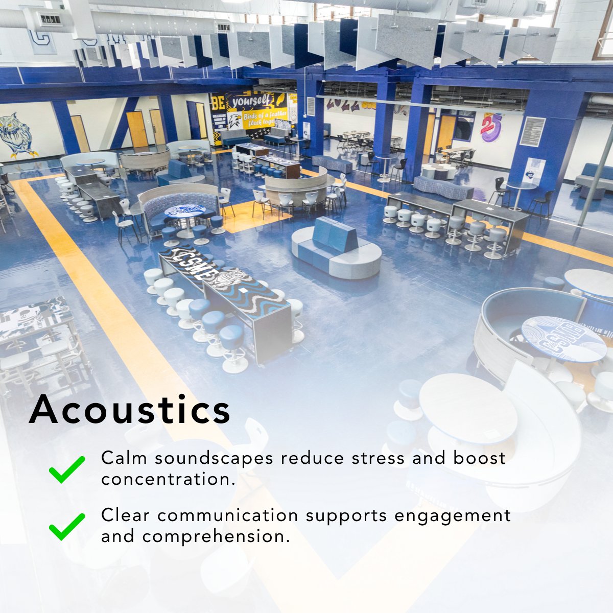 AmTab's tweet image. Designing with the Brain in Mind 🧠✨

When schools are designed with neuroarchitecture principles, students thrive academically, socially, and emotionally.

➡️linktr.ee/amtabmfg