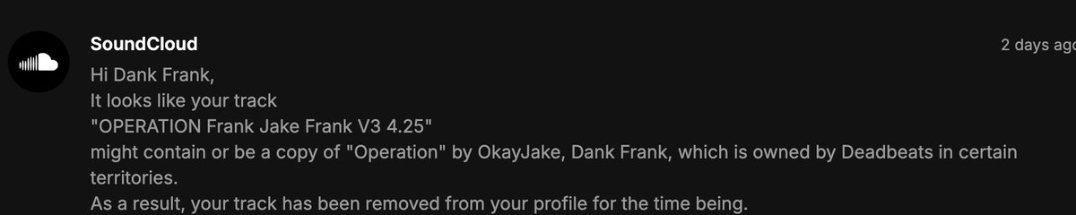 Frank tweet media