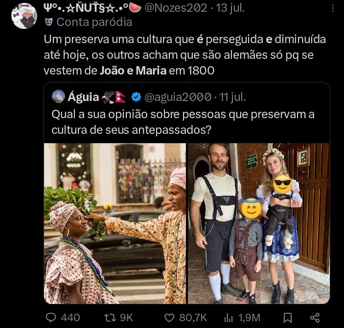 O tanto que a direita brasileira ficou mordida com isso não tá escrito