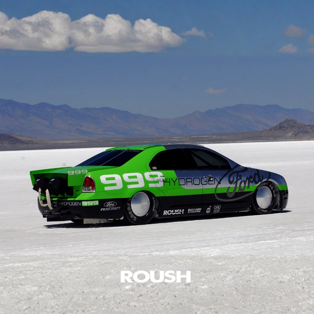 Roush has been leading the drive for hydrogen fuel cell vehicles. Check out this throwback from 2008, when the Roush-built Ford Fusion Hydrogen 999 reached 207 mph as the world's first production-based hydrogen fuel cell race car.