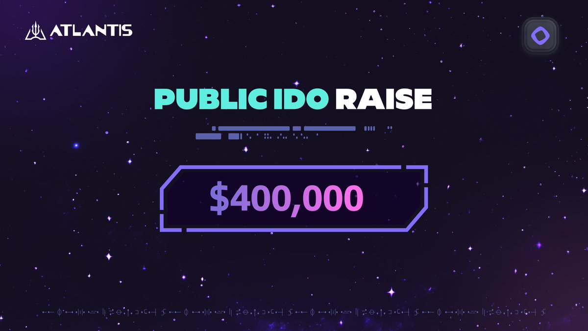 AtlantisDEX_xyz's tweet image. $400,000+ raised in the Atlantis Public IDO.
Deposit $USDC from any chain through our cross-chain deposits and onboard the golden age of DeFi on @monad ahead of mainnet.
More information on the IDO page below 👇
🔱 app.atlantisdex.xyz/ido
