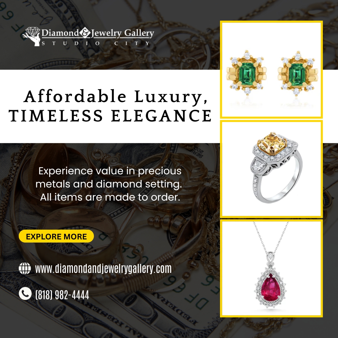 JewelryGallery1's tweet image. 💎 Celebrate life's special moments with our stunning jewelry under $1,000—quality and elegance guaranteed! Visit us today to find your perfect sparkle. #JewelryGifts #DiamondRings #AffordableLuxury #EngagementRings #QualityCraftsmanship #TreatYourself #FineJewelry #ShopNow