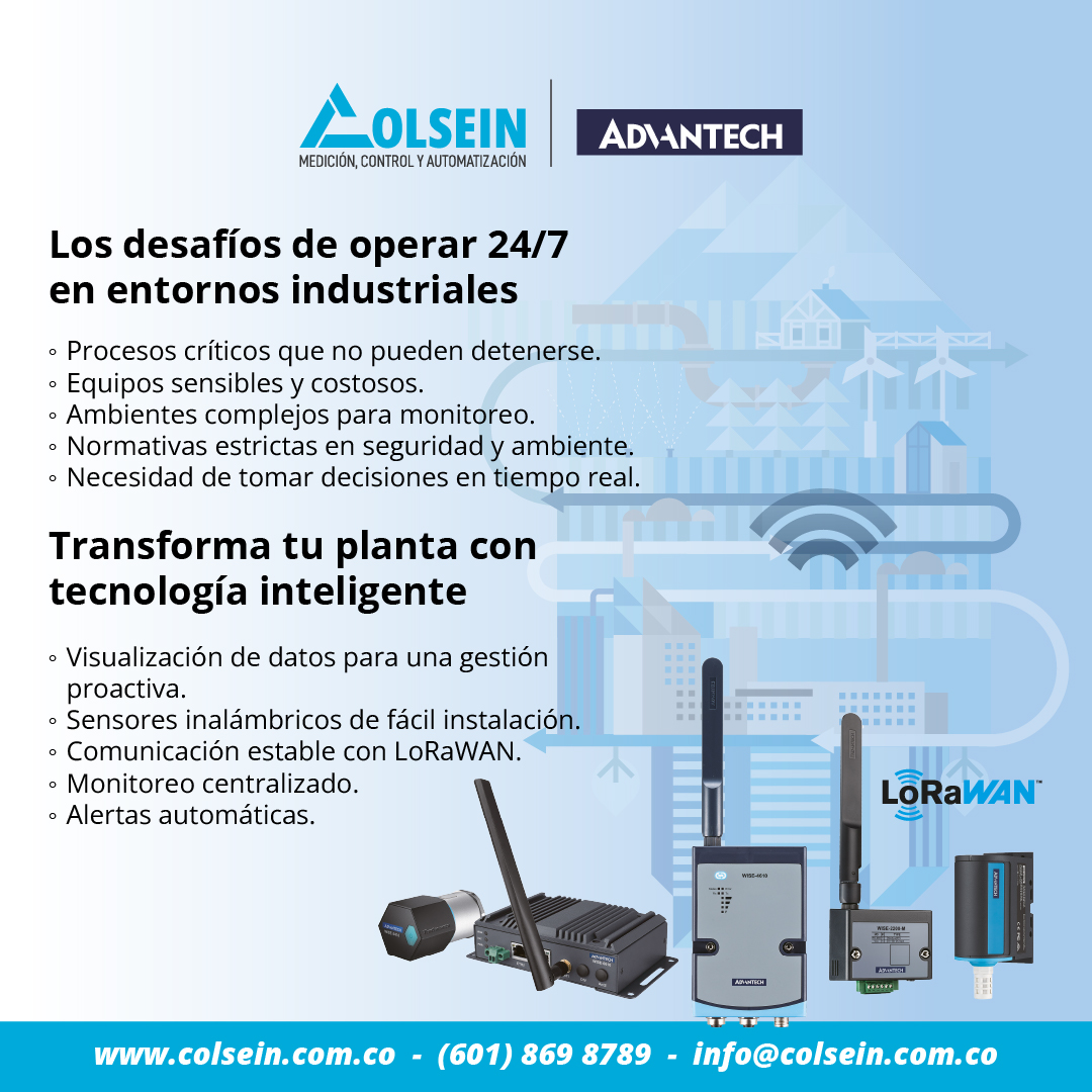ColseinSAS's tweet image. 🔒Operación continua y segura en entornos industriales con IoT de Advantech

🛠 Tecnología destacada:
Sensor de vibración inalámbrico
Gateway industrial LoRaWAN
Computador industrial fanless
 
🌐Más info colsein.com.co/contacto/ 
 
    #Advantech #IoT