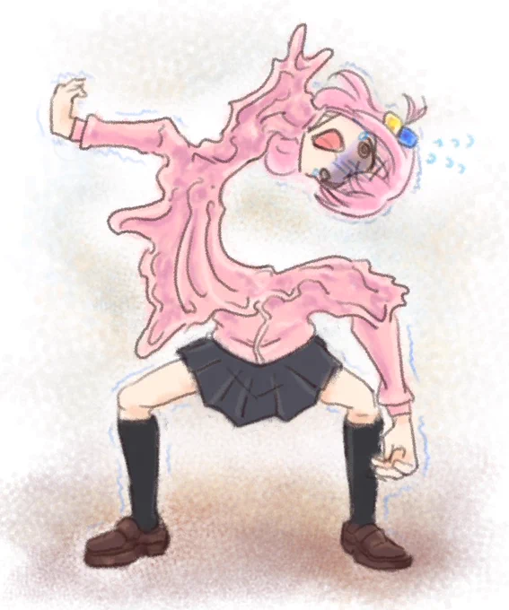 ぼっちちゃんを褒めたら面白い反応してくれたよ かわいいね(戦慄