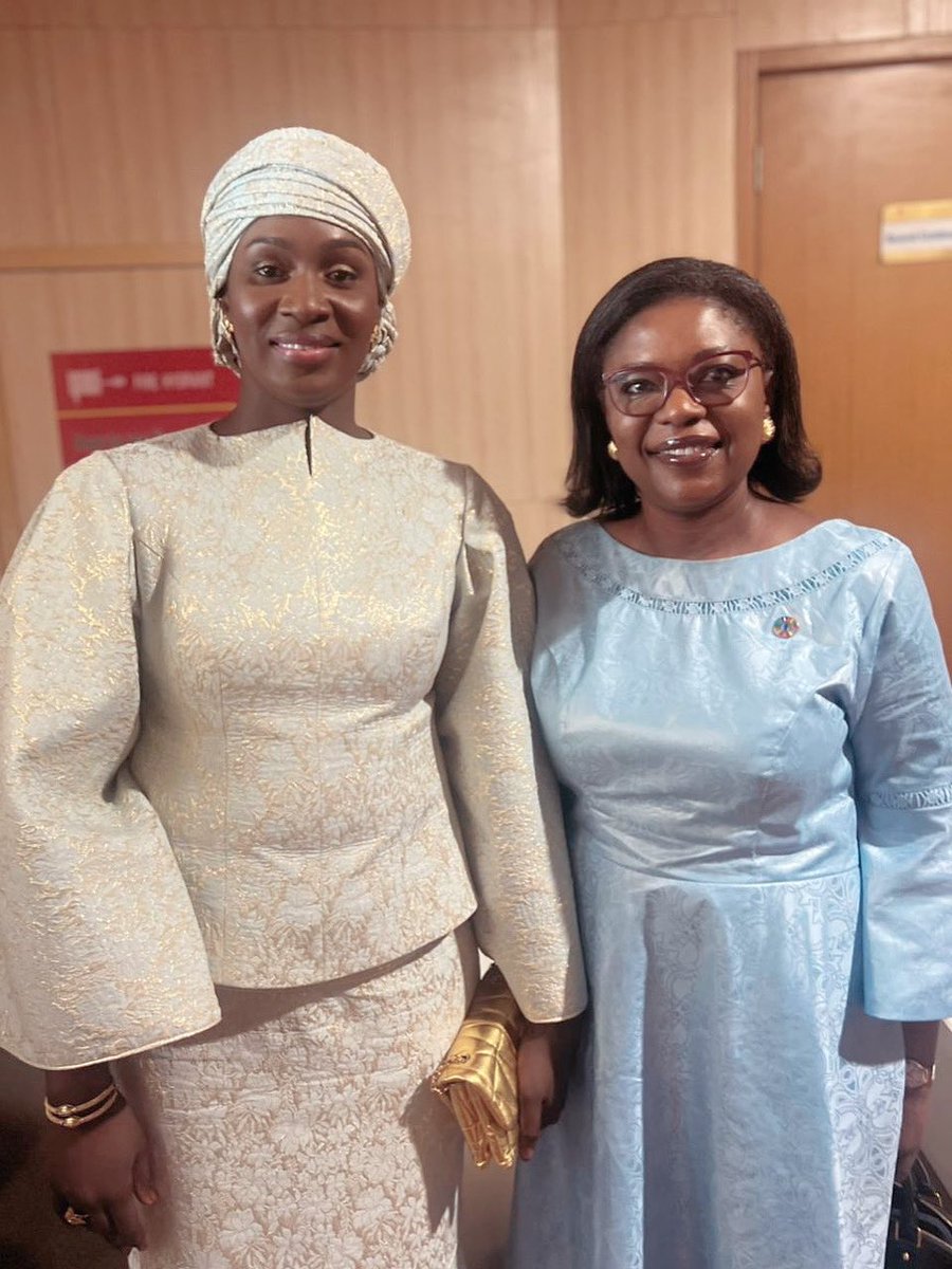 Rose Sarr (@rosensarr) on Twitter photo Tres heureuse de rencontrer Madame Marie Khone Faye, Première Dame du 🇸🇳 à l’occasion de la 12eme Édition du Merck Foundation Africa Asia Luminary en 🇬🇲 Tres heureuse de rencontrer Madame Marie Khone Faye, Première Dame du 🇸🇳 à l’occasion de la 12eme Édition du Merck Foundation Africa Asia Luminary en 🇬🇲