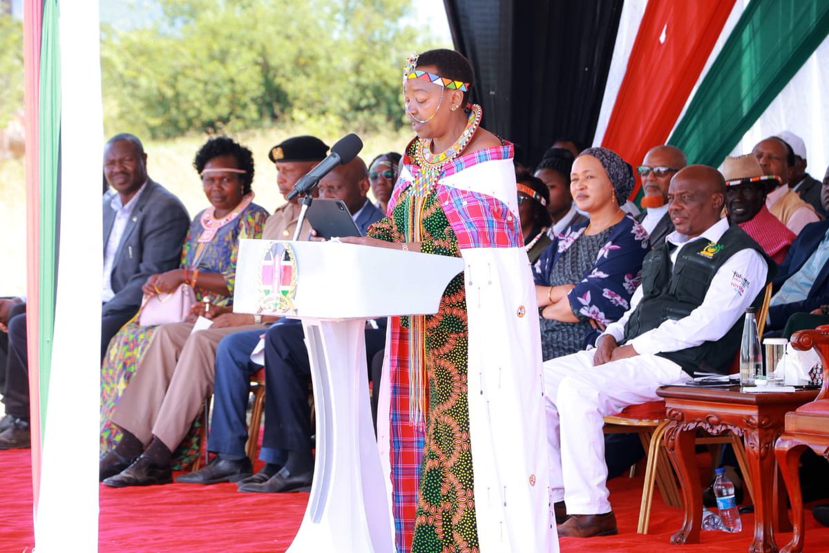 Today, I joined Her Excellency First Lady, <a href="/MamaRachelRuto/">Mama Rachel Ruto, EGH</a>, and a host of other leaders today at the Kisima Girls Grounds in Samburu County for the launch of the Mama Kitchen Garden Initiative. This event marked the introduction of a bold and commendable program designed to