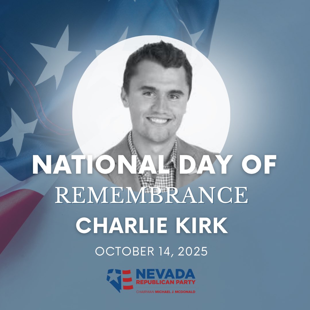 On this National Day of Remembrance, and on what would have been his 32nd birthday, we remember Charlie Kirk’s lasting impact across America and right here in Nevada.