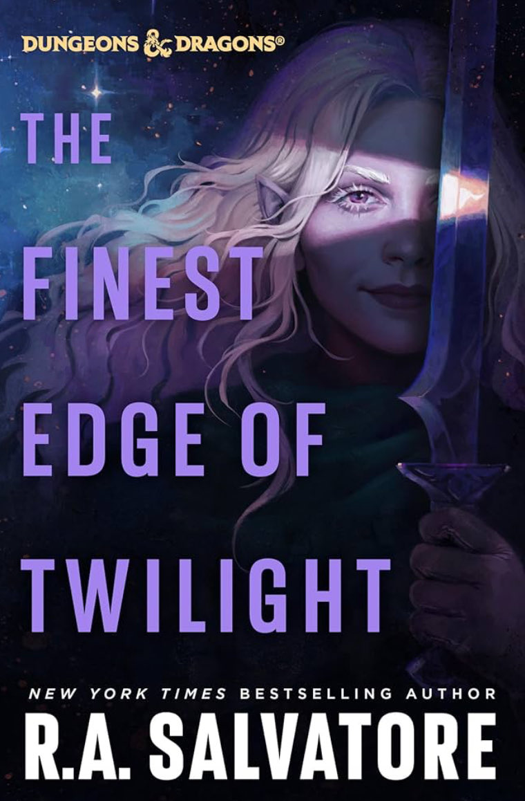 I’ve been a huge Salvatore fan since he published the Crystal Shard back in 1987. I’ve read every “Drizzt” book, and proudly say that Salvatore has been hugely inspirational in my writing journey. 

His new book just came out and focuses on Drizzt’s daughter, Breezy, and so has