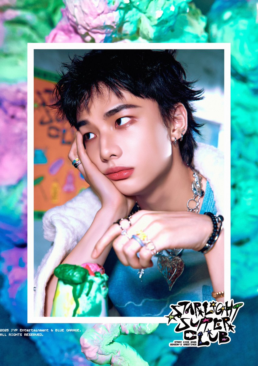 (PIC) 251014

Stray Kids 2026 Season’s Greetings
[STARLIGHT SUPPER CLUB] 
ภาพทีเซอร์

#Hyunjin #현진

#StrayKids #스트레이키즈
#스트레이키즈시즌그리팅
#StrayKidsSeasonsGreetings
#YouMakeStrayKidsStay
<a href="/Stray_Kids/">Stray Kids</a>