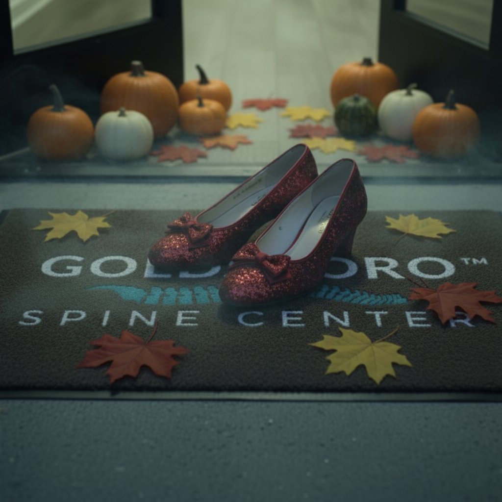 dayspagsc's tweet photo. Toto, we’re not in Kansas anymore… 👠

Something wicked approaches at Goldsboro Spine Center. Stay tuned! 🎃

#GoldsboroSpineCenter
#Massage
#MassageTherapy
#Health https://t.co/YI8t0znmuP