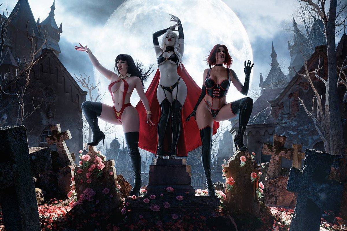 Three of your favorite girls in one project! WAITING?

me, <a href="/Lada_lyumosCOS/">✂️Lada_LyumosCos</a>  and <a href="/Melamoricosplay/">Lady Melamori</a> 
#BloodRayne