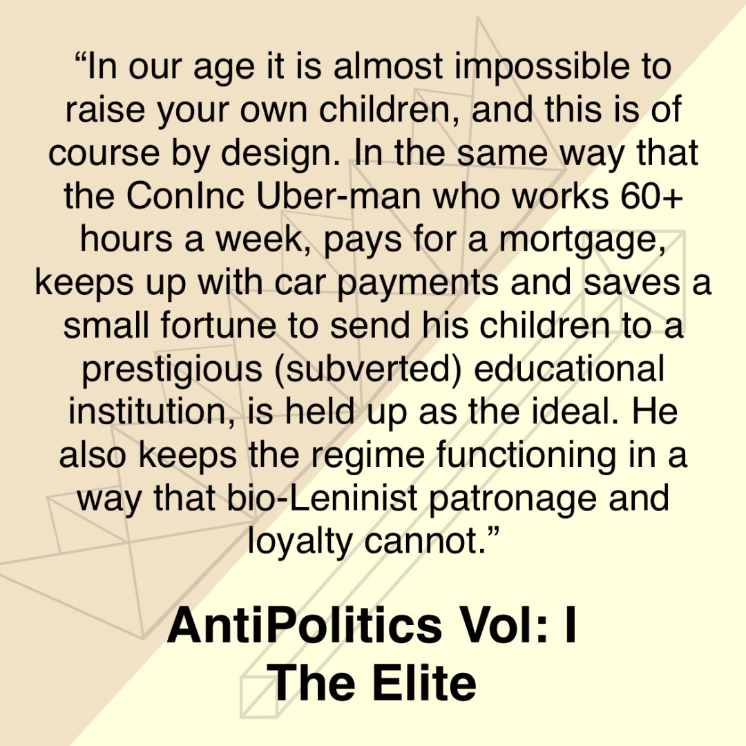 From The Conservative Given featuring in AntiPolitics Vol: I The Elite

Buy it now!
