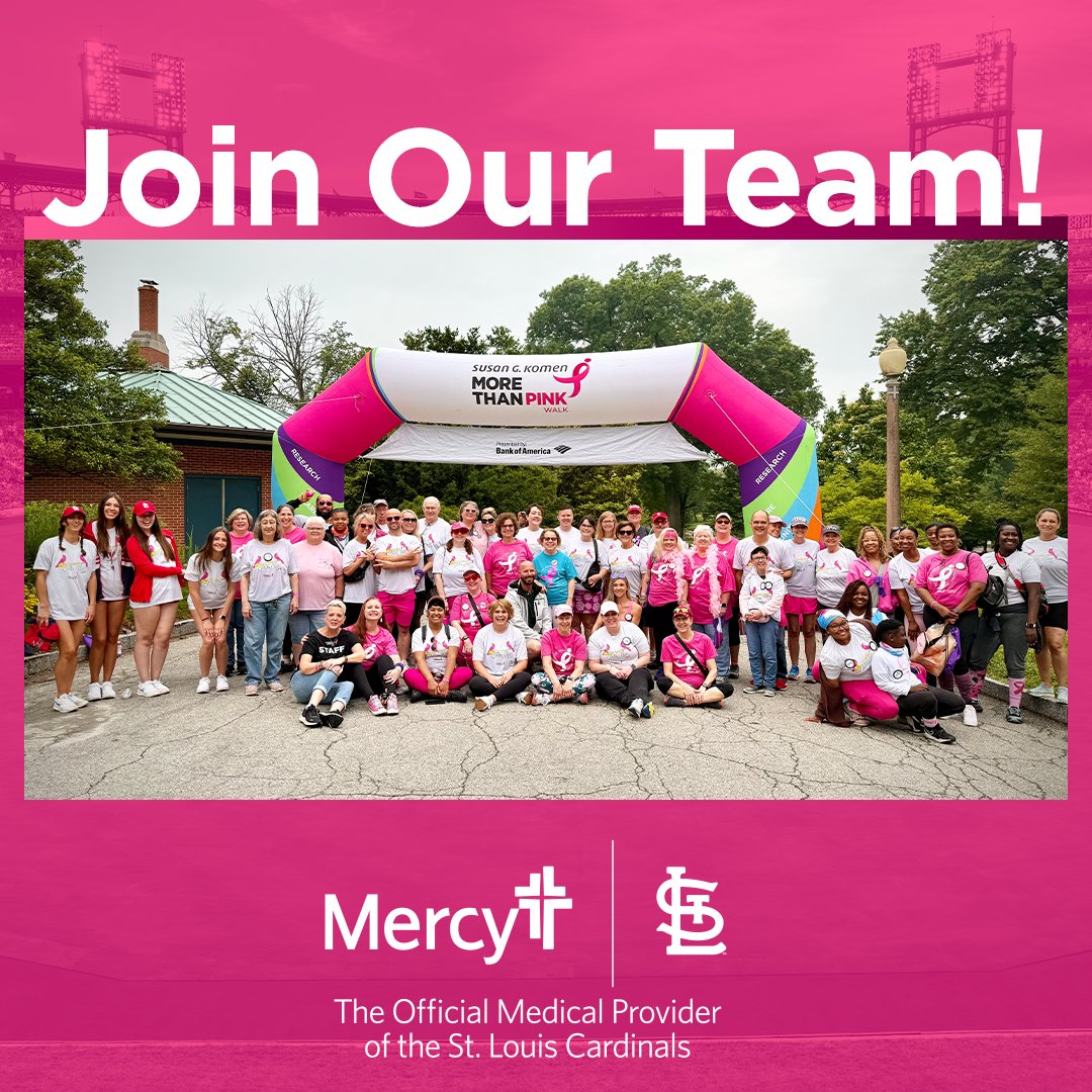 October is Breast Cancer Awareness Month — and the St. Louis Cardinals are proud to team up with Mercy to support the 2026 Komen More Than Pink Walk. We invite you to join our official Cardinals team and walk alongside fans, survivors, and advocates as we raise awareness and