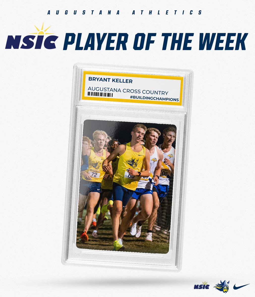 Bryant Keller zooms to a <a href="/NorthernSunConf/">NSIC</a> weekly honor for <a href="/AugustanaTrack/">Augustana Track/XC</a> 🏃‍♂️

🗞️ » bit.ly/48MDAwr

#BuildingChampions