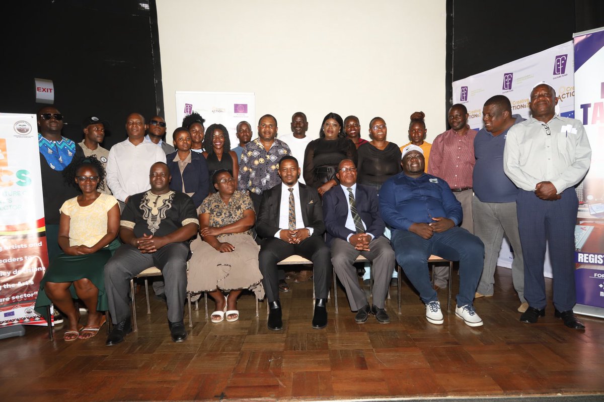 ⁦<a href="/chenhaka_trust/">Chenhaka Trust</a>⁩ launched “Shaping the future of Zimbabwe’s creative sector” initiative. Engaged ⁦<a href="/naczzim/">@naczim</a>⁩ and MiSRAC officials and cultural operators in preparation for identifying key policy priorities for enhancing cultural governance. Funded by ⁦<a href="/euinzim/">EU Delegation to Zimbabwe 🇪🇺</a>⁩