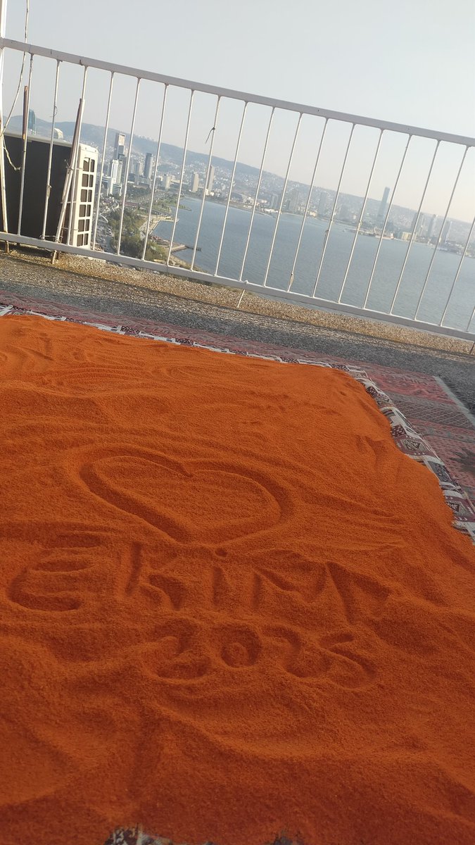 Manzara eşliğinde 🥰😁