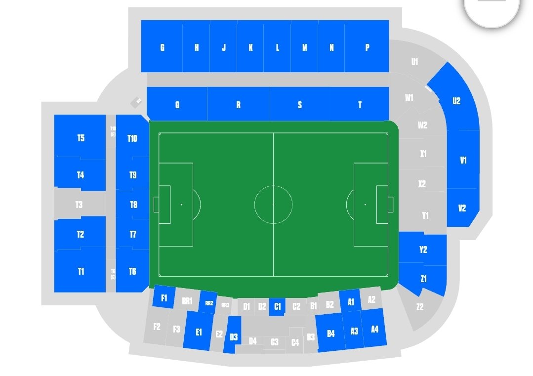For both Chelsea and Port....

Couldn't get a ticket last year... now our first season in Europe, and against Chelsea we can't give them away!