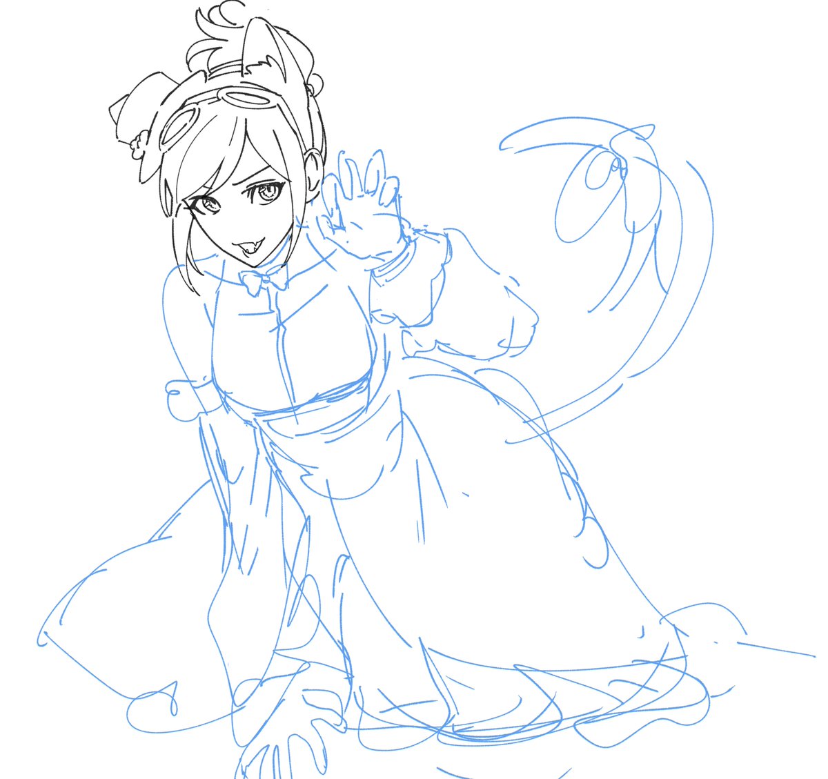 씹덕그림 하도 안그려서 씹덕력 다 빠짐 에휴휴,....