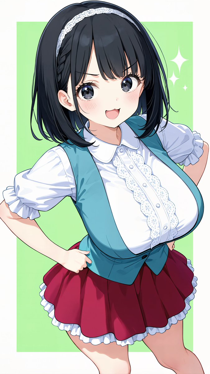 AI_HJM's tweet image. 5日目の企画会場はこちらになります～～！！🙌🏻🙌🏻
本日10/15（水）の23:59（JST）までになりますので、よろしければご参加ください😆✨

テーマは「編み込みボブ」で、サブテーマは「ドヤ顔」です🎶…