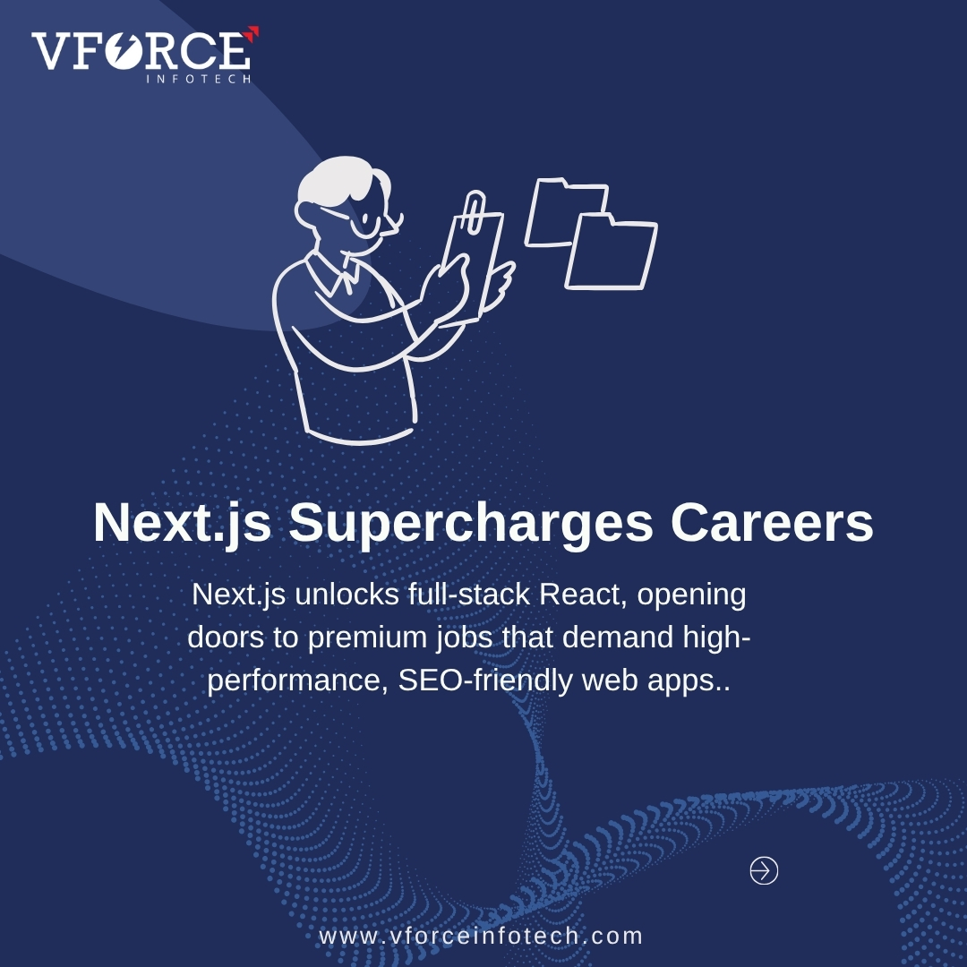 VforceInfotech's tweet image. React development isn't slowing down. With remote work normalized and web apps dominating business, React skills unlock global opportunities and premium salaries.Master #ReactDevelopment Today @ vforceinfotech.com/training/react…