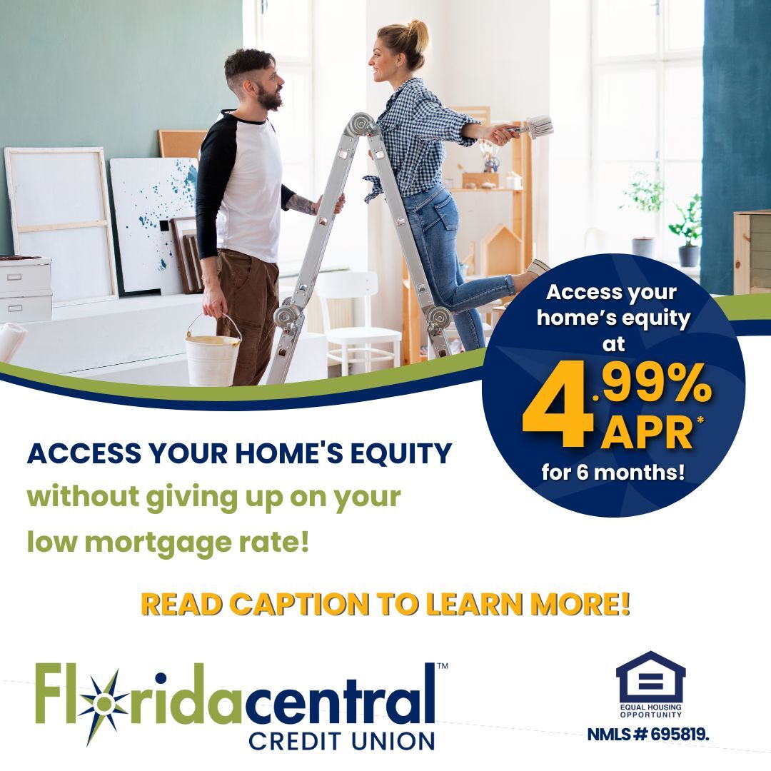 Floridacentral's tweet photo. Whether you’re upgrading your kitchen or creating a backyard oasis, a Home Equity Line of Credit (HELOC) makes it easy to transform your space without giving up your low mortgage rate. 
⁠
Learn more: https://t.co/Co3xsIiTL3 
⁠⁠
#homeequity #mortgage #loans #homerenovation https://t.co/GCApRZXPDe
