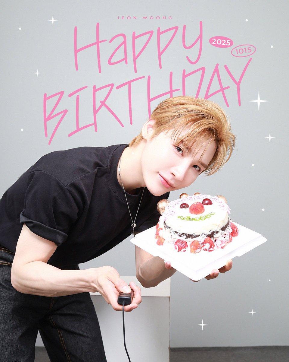 [🎂] HAPPY WOONG DAY 🐹🩷

#AB6IX #에이비식스 
#JEONWOONG #전웅
#내_계획엔_웅이생일이_있어
#HAMSTER_WOONG_DAY