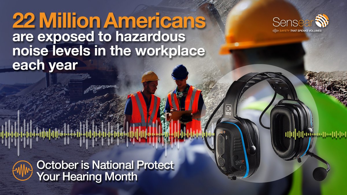 🔊 Hearing loss doesn’t happen overnight — it creeps in slowly and goes unnoticed.

Hearing loss is permanent — but protection no longer means isolation. With tech like SENS®, workers stay connected while harmful noise is reduced.

Learn more 👉hubs.ly/Q03NthlP0

 #Sensear