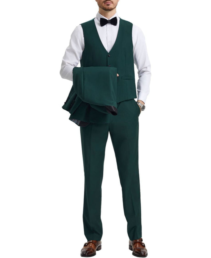 SuitsOutlets's tweet image. 🤯 You won’t believe this! Stacy Adams - Green 3 Piece Hybrid Fit Tuxedo Satin Shawl Lapel selling at $259.95 🤯⏩ shortlink.store/twfikp0ue92s

#mensstyle #mensfashion #styleinspo #styleoftheday