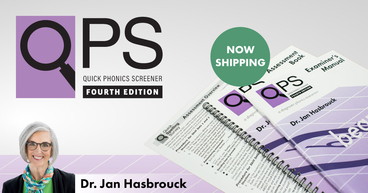 ReadNaturally's tweet image. We’re thrilled to introduce the latest version of Dr. Jan Hasbrouck’s trusted QPS—a fast and accurate way to assess students’ #phonics and #decoding skills. Check out the blog to learn what’s new and secure your official copy: readnaturally.com/about-us/blog/…
@janhasbrouck