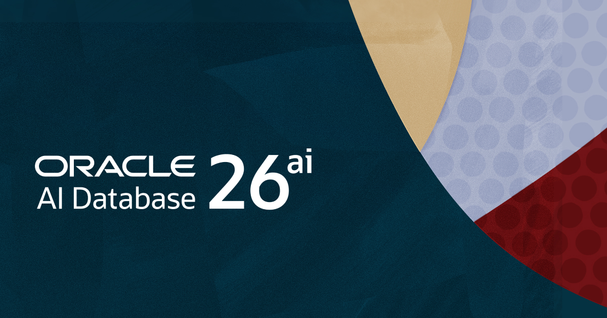 maheshbeedubail's tweet image. Learn how Oracle can help your business build powerful AI applications faster and more securely with the new Oracle Database 26ai: social.ora.cl/6015AIdeV #AIWorld