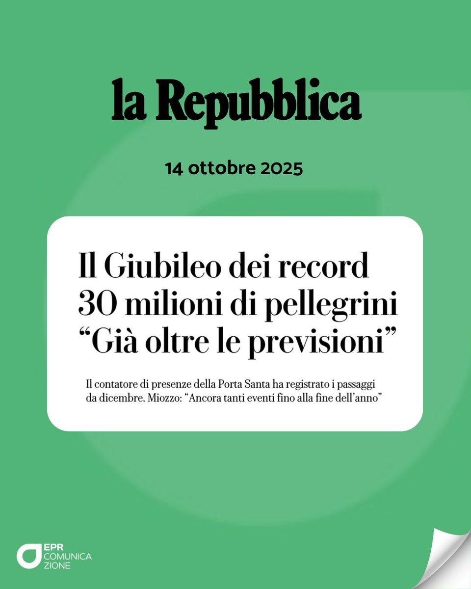Il #Giubileo2025 sta registrando numeri straordinari: oltre 30 milioni di pellegrini hanno già visitato Roma, superando le previsioni iniziali. Un evento che, oltre a rappresentare un profondo momento di fede, costituisce anche una sfida logistica e organizzativa senza