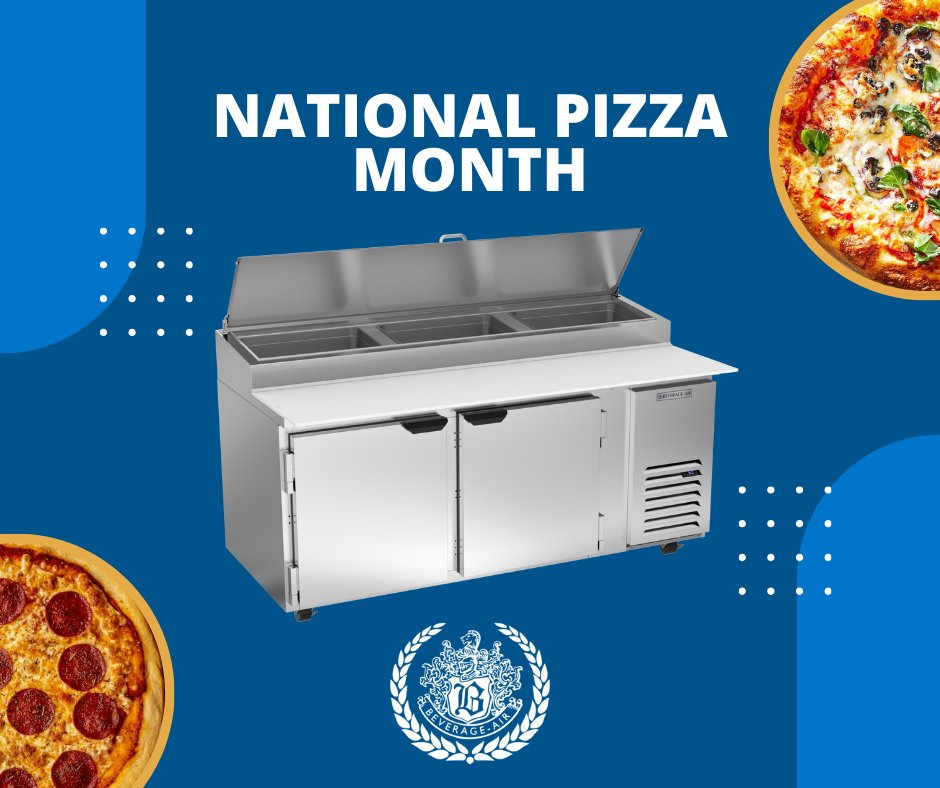 Every great pizza starts with great pizza prep tables. #NationalPizzaMonth 🍕

Explore Pizza Prep Tables ➡️ ow.ly/TP2o50Xa1wr

#beverageair #welbilt