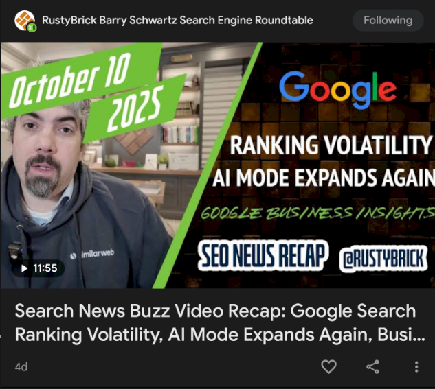 What do I see on Google Discover?!

Linkedin is on Google Discover, but not only that.

Note: LinkedIn isn't the only thing appearing on Discover.
But rather under what I call the "content creator" icon sub-thumbnail, as we saw with YouTube, Twitter, and Instagram.

And what's