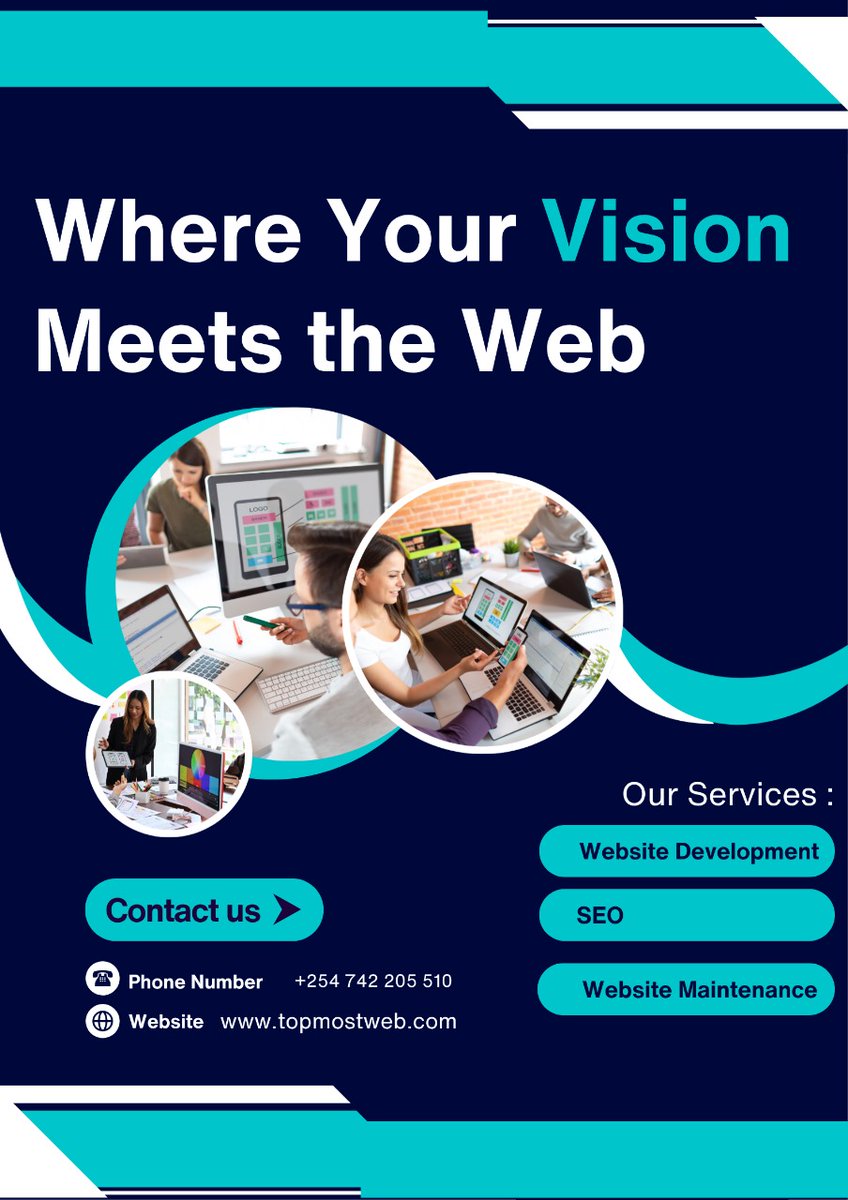 Topmostweb_ke's tweet image. Where your vision meets the Web.
#WebDevelopment #webdesignanddevelopmentcompany #webdesign #SEO #Buildwebsites #Online #Brand #Nairobi #Kenya
topmostweb.com