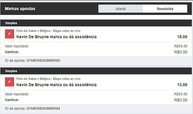 cabreloatips's tweet photo. BETFAIR ABRIU ODD 15 PRO DE BRUYNE MARCAR OU DAR ASSISTENCIA

E DERAM RED NA APOSTA

AI DEPOIS DO JOGO

MUDARAM A ESCRITA PRA "MARCAR E DAR ASSISTENCIA"

ALEGANDO QUE TEVE ERRO DE TRADUCAO E NEM PRA ANULAR A APOSTA

TEM QUE MANDAR PROCESSAR https://t.co/txhvixV6On