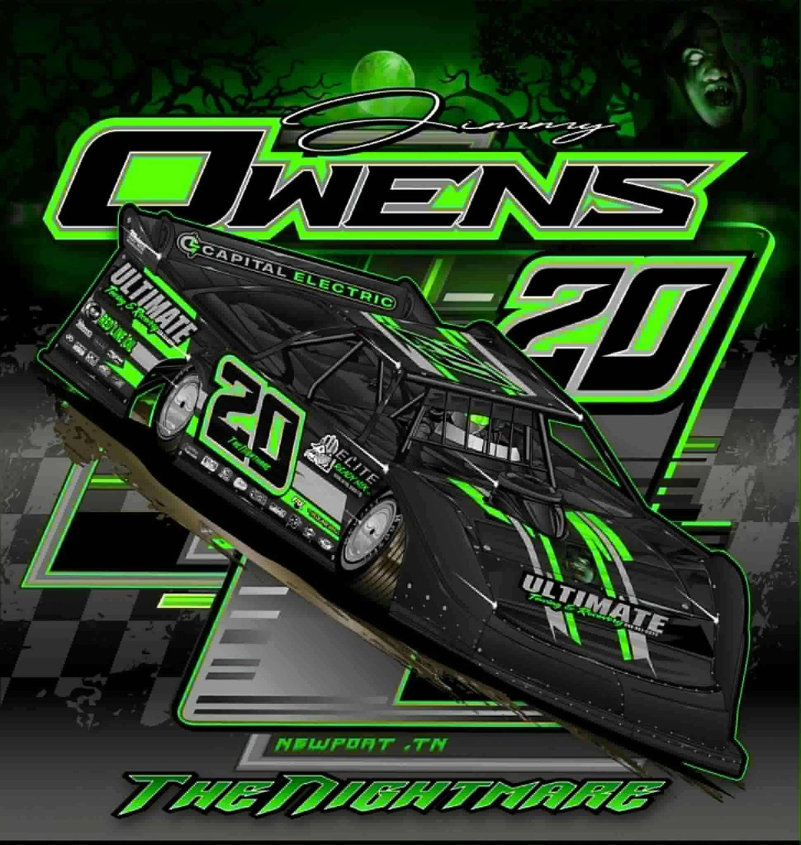 Just in time for Halloween 🕸🕷

𝑵𝑬𝑾 I'm a Lil' Nightmare youth hoodies &amp; tees just hit our store, along with a fleece blanket. Stop by our souvenir trailer this weekend at <a href="/EldoraSpeedway/">ELDORA SPEEDWAY</a> or go shopping at ShopJimmyOwens20.com!

👀 New HTF Championship merch coming soon 👀