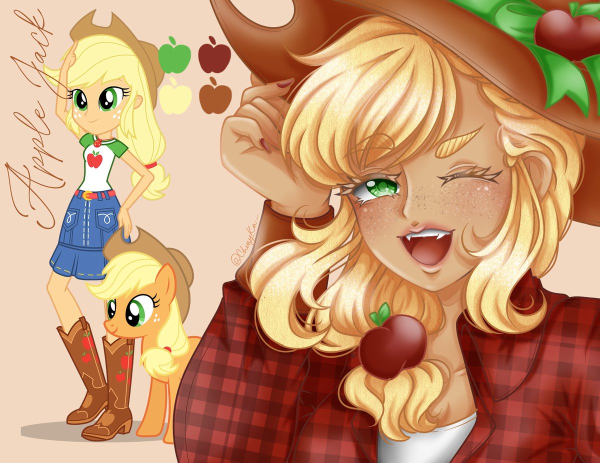 E a última da saga "#mylittlepony no meu estilo" 

#AppleJack