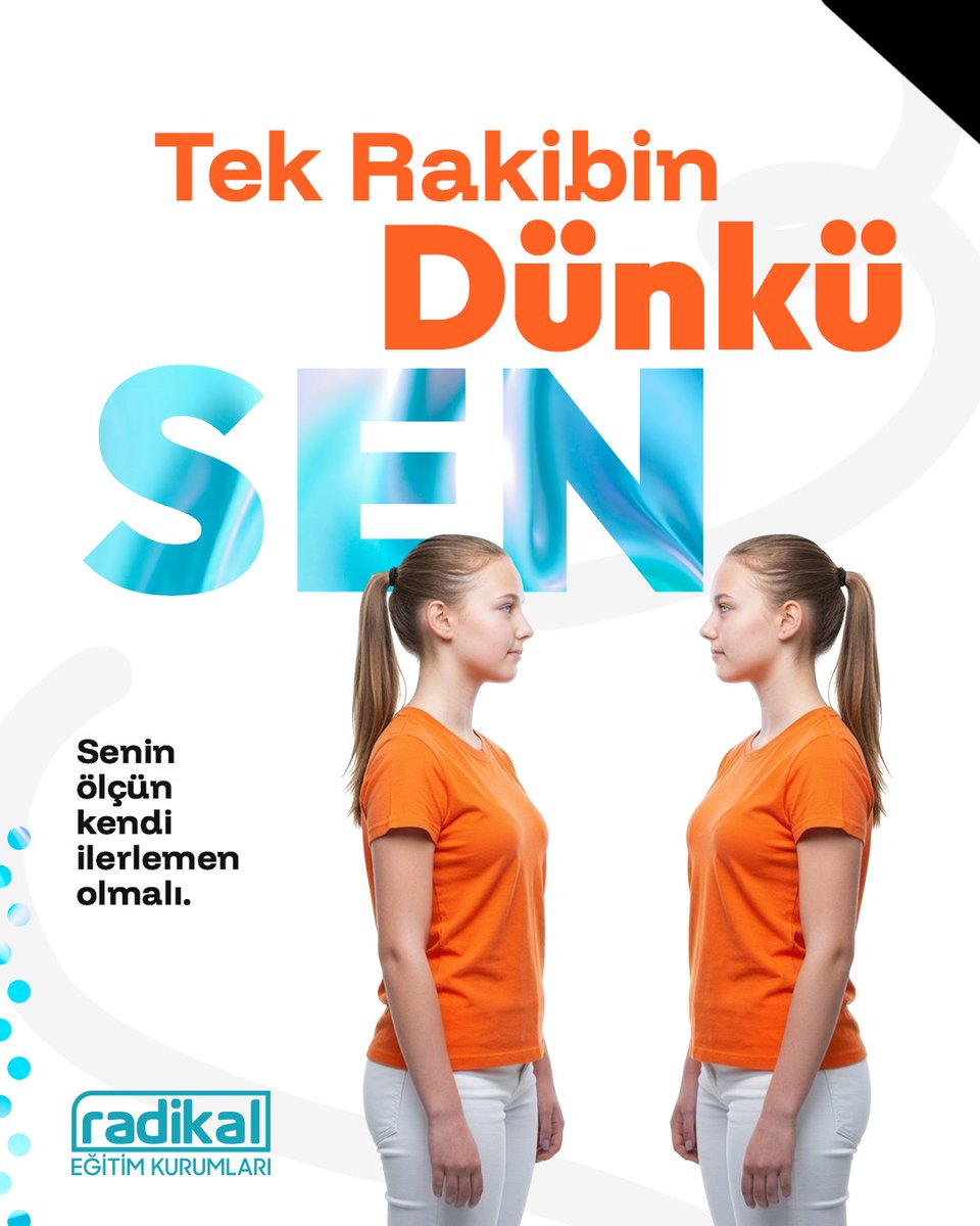 Kendini başkalarıyla değil, dünkü senle karşılaştır. ✨

Her gün kendini bir önceki günden daha ileriye taşı. 🚀

Unutma senin tek rakibin dünkü sen! 🏆

#radikaleğitimkurumları #motivasyon #kişiselgelişim #başarı #dünküsen #hedefler #hergünyenibiradım #çalışma #özdisiplin