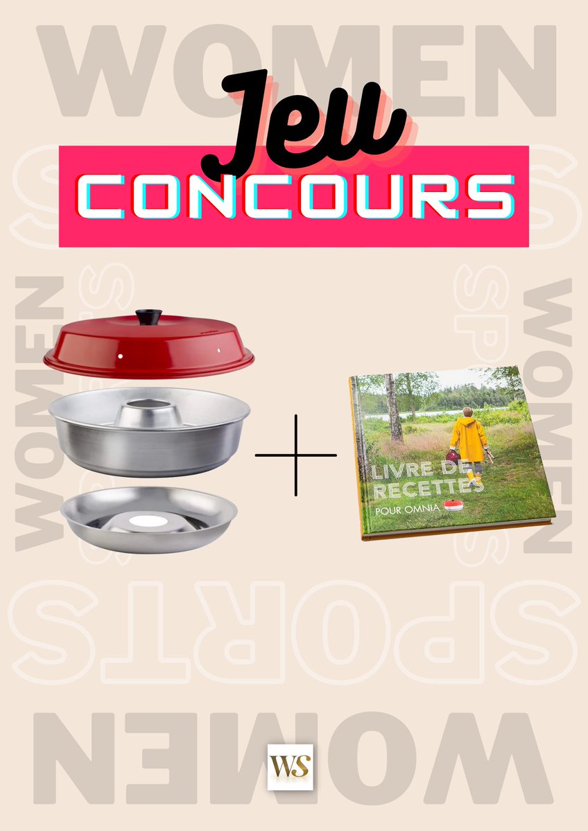 Women Sports (@womensports_fr) on Twitter photo #CONCOURS 🎁 Remportez le four Omnia ainsi que son livre de recettes ! 😍
➡️womensports.fr/cest-bon-pour-…
Pour participer :
🔴 Follow <a href="/WomenSports_fr/">Women Sports</a>
🔴 RT ce post
Jouez aussi sur Insta et Facebook pour plus de chances.
TAS le 21/10 🍀 #CONCOURS 🎁 Remportez le four Omnia ainsi que son livre de recettes ! 😍
➡️womensports.fr/cest-bon-pour-…
Pour participer :
🔴 Follow <a href="/WomenSports_fr/">Women Sports</a>
🔴 RT ce post
Jouez aussi sur Insta et Facebook pour plus de chances.
TAS le 21/10 🍀