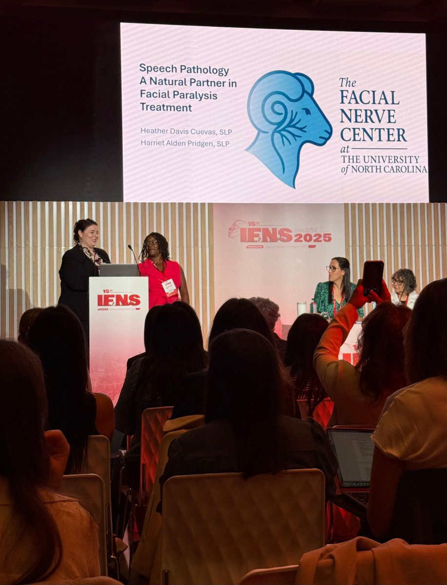 UNC_ENT's tweet image. The UNC Facial Nerve Center made a strong impact at the 15th International Facial Nerve Symposium (IFNS) in Madrid! 
#UNCENT #UNCFacialNerveCenter #FacialParalysis #Otolaryngology #IFNS2025 #UNCHealth
