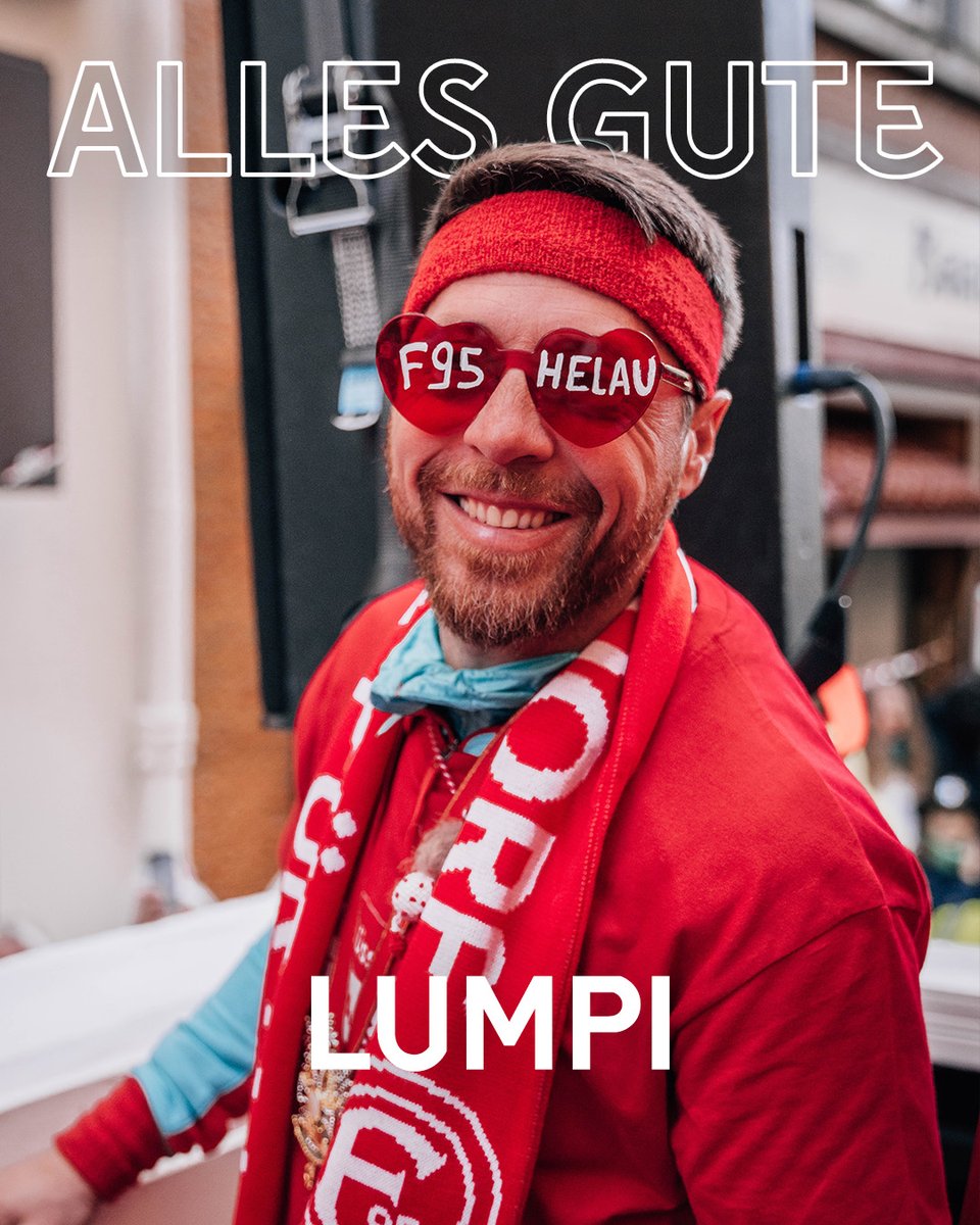 f95's tweet image. Guten Morgen, Fortunen und Happy Birthday, Lumpi 🥳🥳🥳
Die Fortuna-Legende Andreas Lambertz feiert heute seinen 41. Geburtstag 👉 Alles Gute 🍀🙏

#f95 | 🔴⚪️