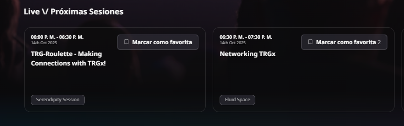 tarugoconf's tweet image. ¡En media hora nos vemos en #Airmeet! Súbete a nuestra #TRG-Roulette y conecta con gente afín a ti incluso antes de la #TRGx