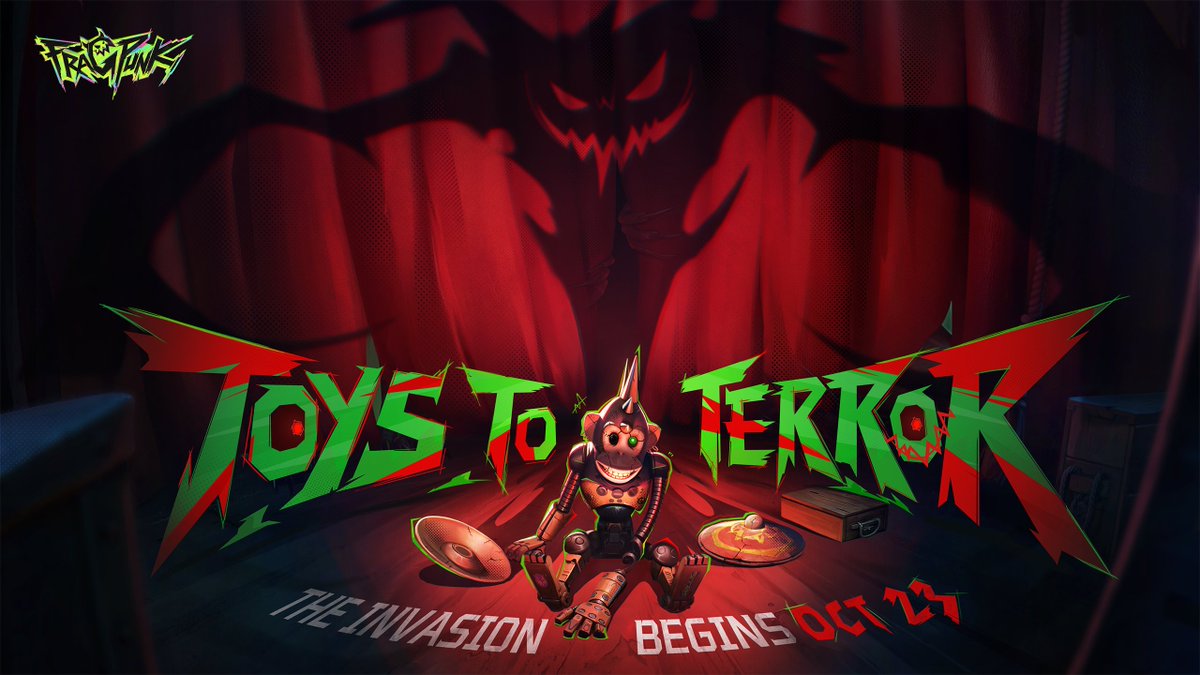 🎃 From Toys to Terror, something twisted is coming to FragPunk 👀
A brand-new PvE mode is on the way where the playthings bite back.

💀 RT and follow <a href="/PlayFragPunk/">FragPunk</a> for a chance to win $10 Steam Gift Card treats.
Tricks? Yeah, we’ve got plenty.