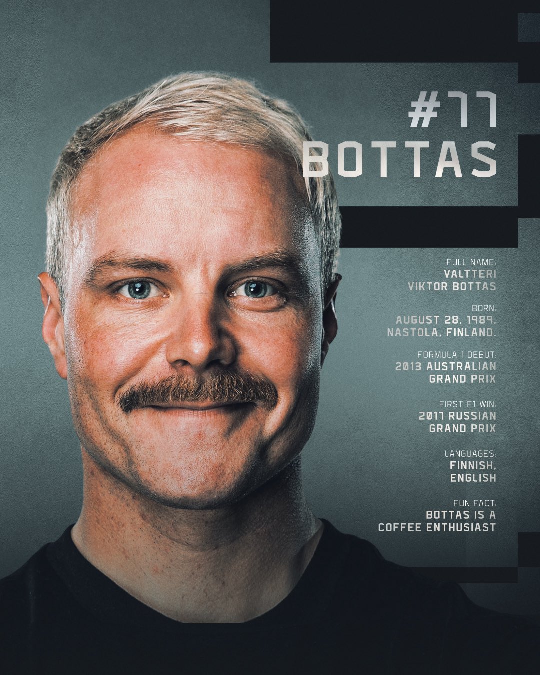 La biografía de Valtteri Bottas | @Cadillac_F1